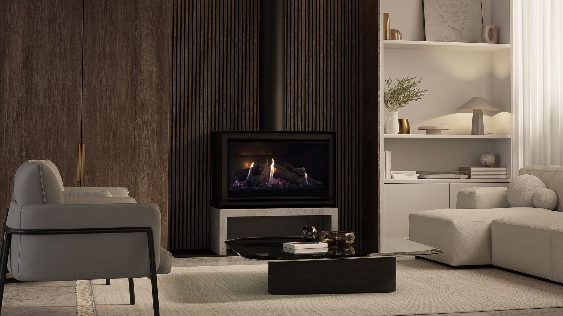 Escea DFS940 Freestanding Gas Fireplace