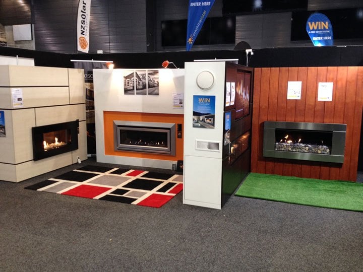 Escea Gas Heaters at Perth Home Show 2015