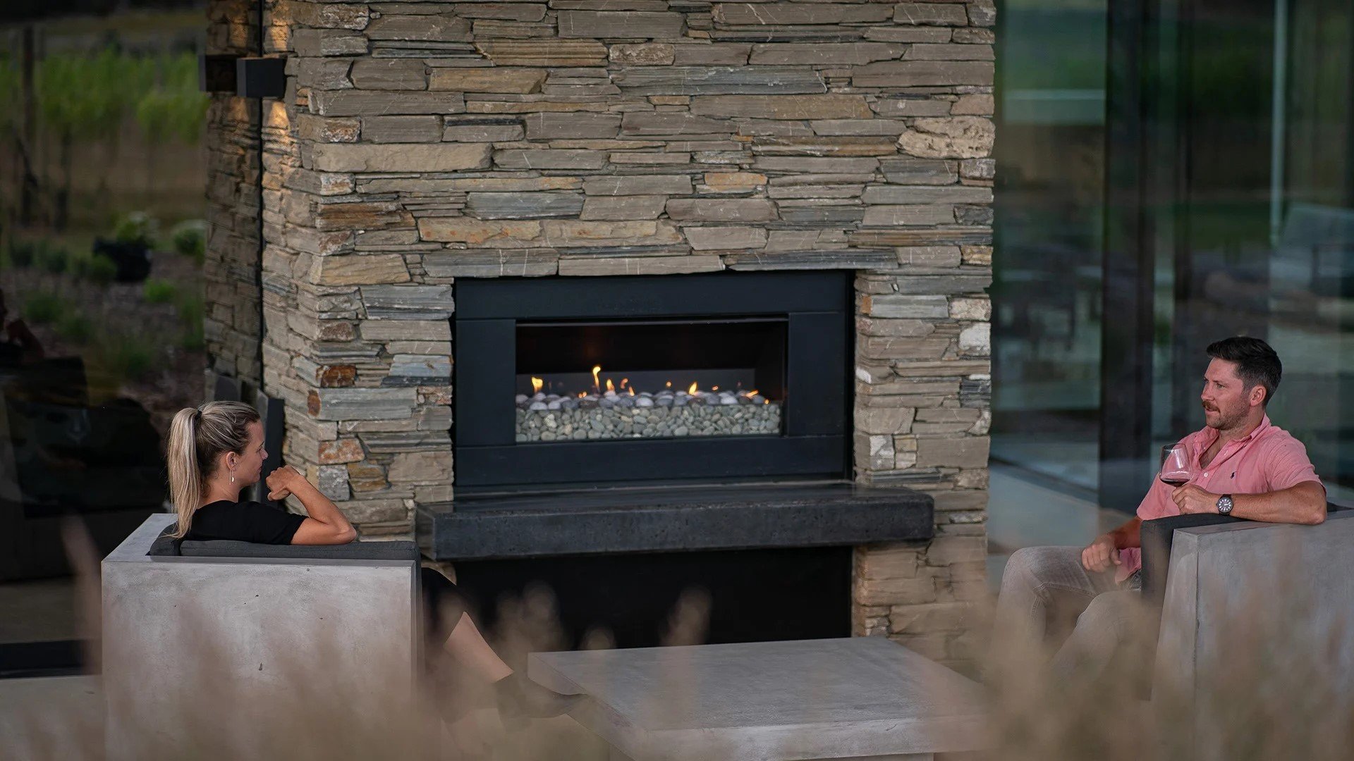 EF5000 Outdoor Gas Fireplace