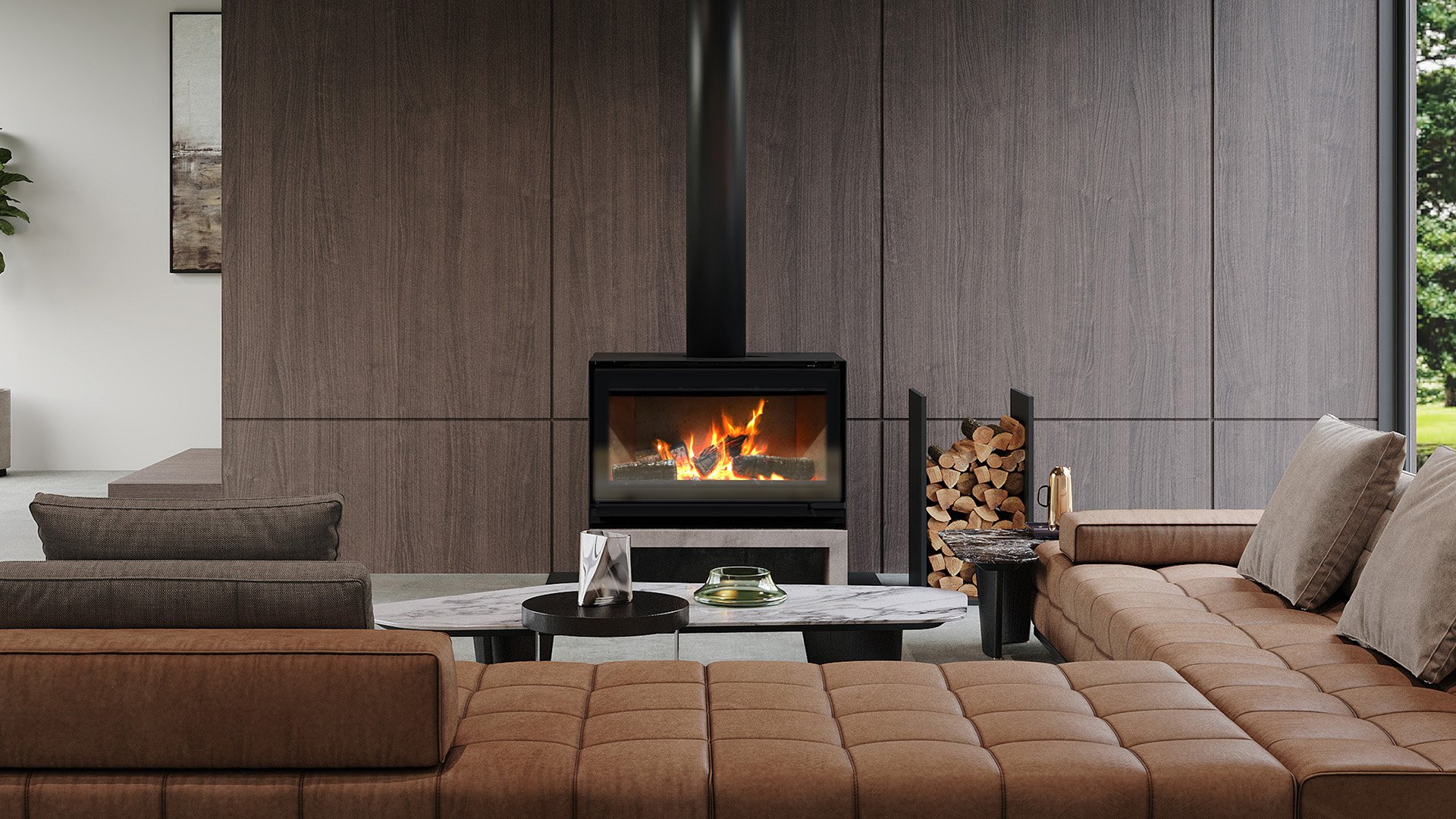 Escea Wood fireplace TFS1000