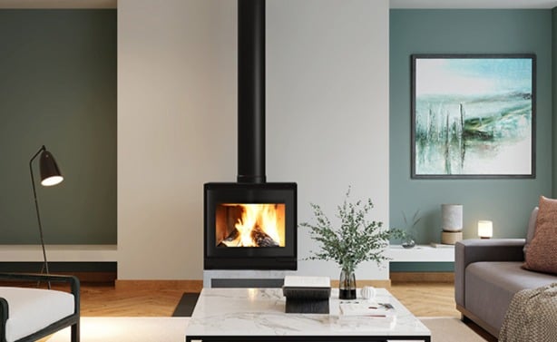 Explore the Escea TFS650 Wood Fireplace